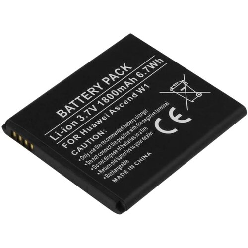 AVIZAR Nadomestna baterija za Huawei Ascend W1 3.7V 1800mAh Li-ion, Črna, (5000070359) Slike
