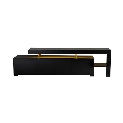Hanah home TV komoda Belize, 192 cm, crna Slike