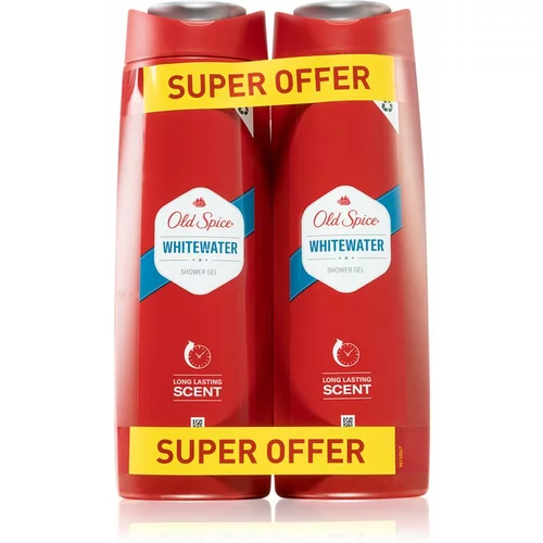 Old Spice gel za tuširanje Whitewater 2x400 ml 8001841671611