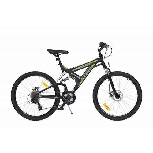 CROSSBIKE DOO bicikl 26 cross nomad 2DB black/green Slike