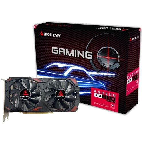 Biostar VGA RX 580 8GB 8GB GDDR5, 256-bit 2048SP 1x DVI, 3x DP, 1xHDMI Cijene