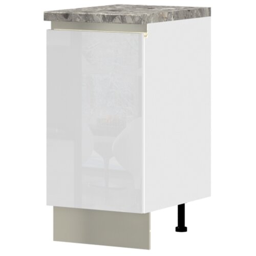 Jela spodnji element R-45-1K/5 za kuhinjo infinity (ve barv)-kristalno bela Slike
