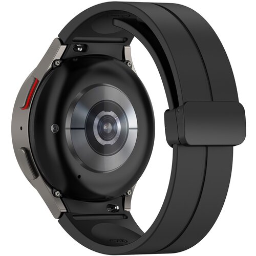 INF Silikonski pa&scaron;ček za uro Samsung Galaxy Watch 5/4 - 20 mm Black, (21236174) Cene