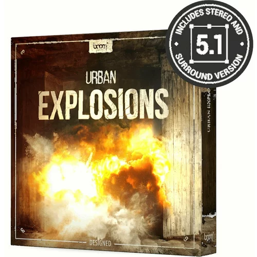 BOOM Library Urban Explosions Designed (Digitalni proizvod)