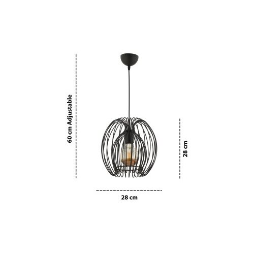 Opviq Luster Mic Black Slike