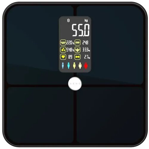 Aeno Osobna vaga BS2S Smart, Crna Cijene