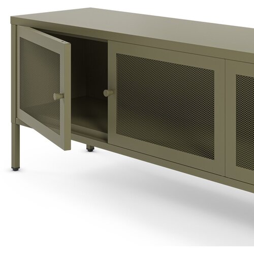Marckeric Zelena metalna TV komoda 160x50x35 cm Fayna &amp;ndash; Slike
