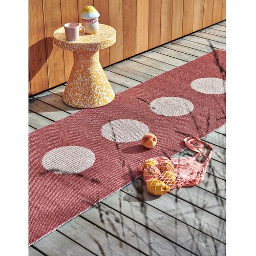 Pappelina svetlo rdeča notranja in zunanja preproga 70x50 cm vera pop blush &amp;ndash; Slike