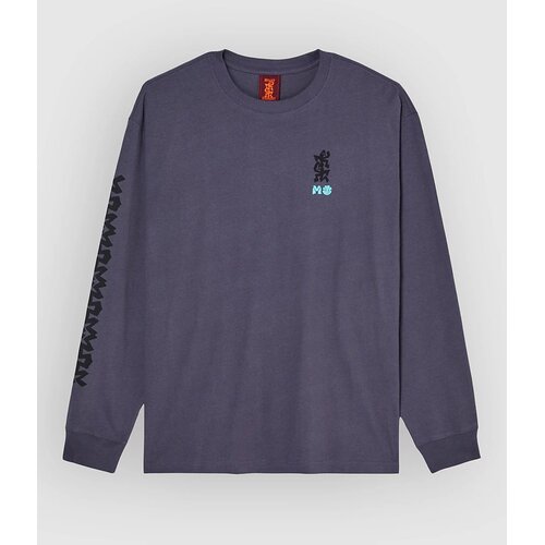 Element Mxe Roped Party Long Sleeve T-Shirt shadow blue Slike