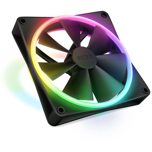 NZXT F140RGB core 140mm ventilator crni (RF-D14SF-B1) Slike