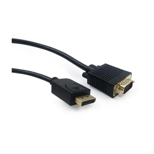 Displayport adapter kabal na VGA GEMBIRD 1.8m, DP male to VGA male CCP-DPM-VGAM-6 black