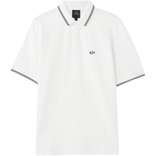 Armani Exchange Majica crna / prljavo bijela Cijene