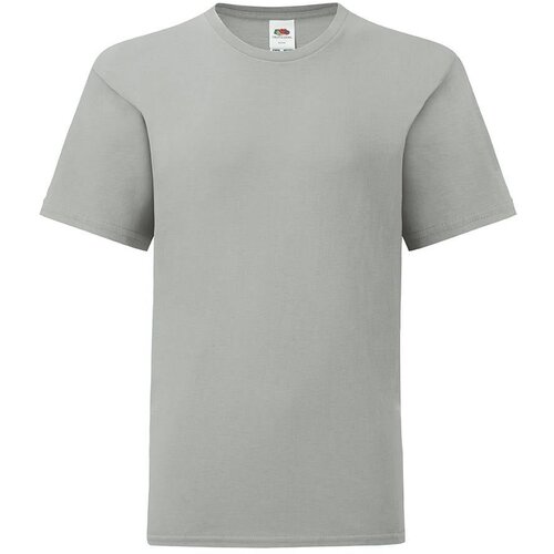 Fruit Of The Loom Grey children's t-shirt in combed cotton Cene