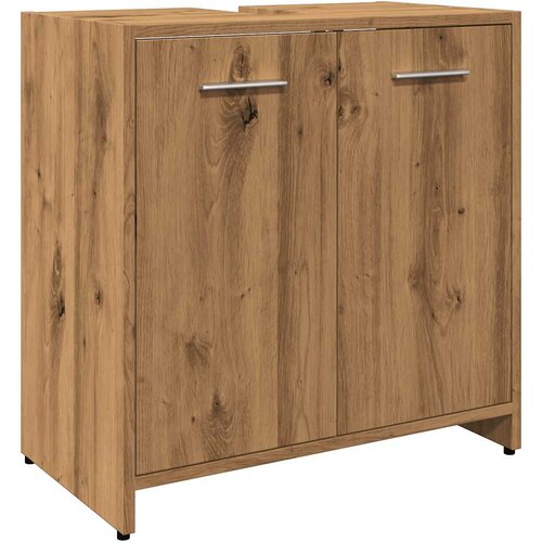 Maison Chic Omarica za umivalnik - Umivalniška omarica artisan hrast 60x33x60 cm inž. les, (21758966) Cene