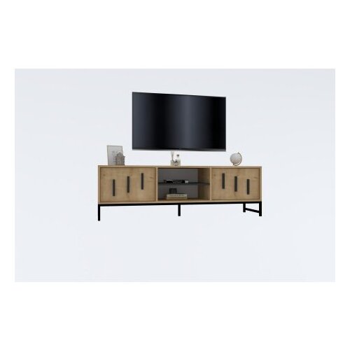 Hanah home TV polica Shape Sapphire Oak Cene