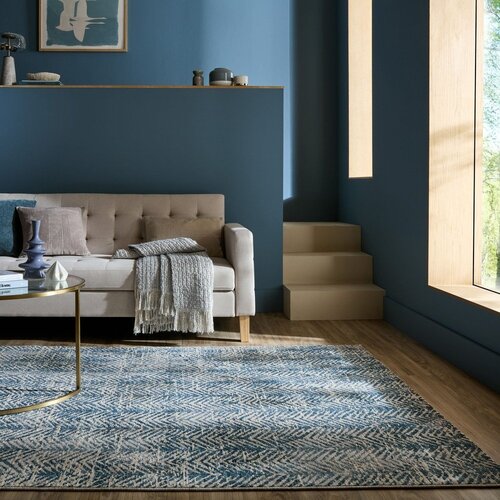 Flair Rugs Modra preproga 160x230 cm Lua Abstract &amp;ndash; Slike