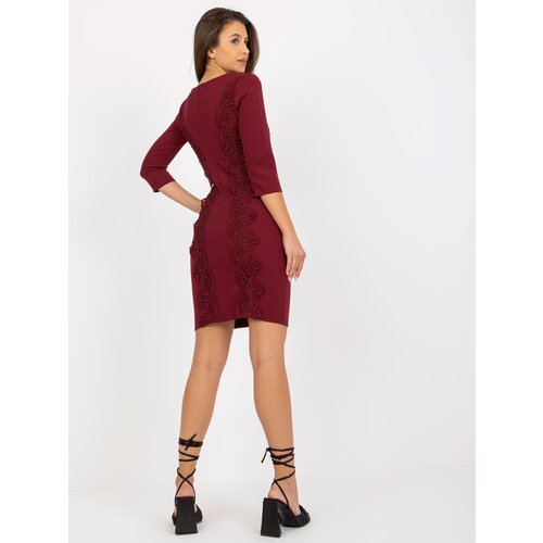 LAKERTA Dress-LK-SK-506559.47-burgundy Cijene