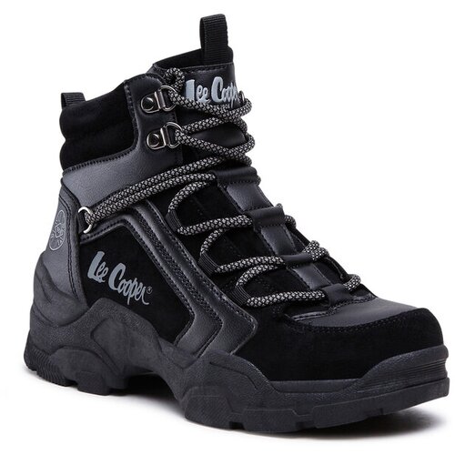 Lee Cooper Čizme za žene, boja: crna, s platformom Cene