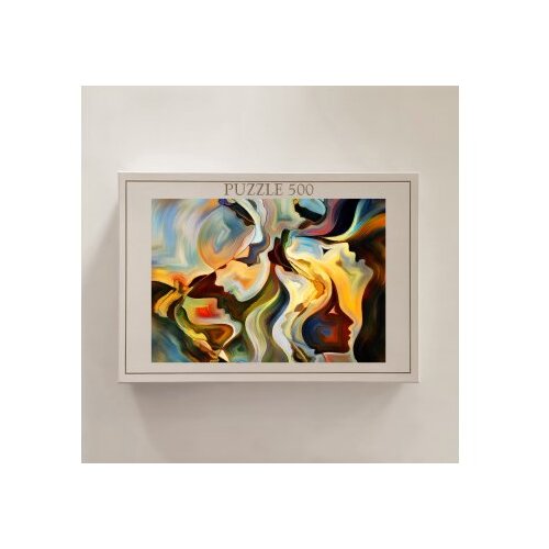 Wallxpert PZL_098_500 multicolor puzzle Slike