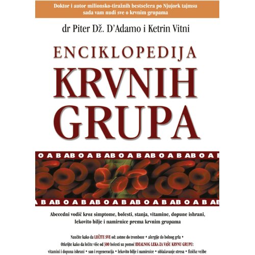 Sezambook Piter Dž. DAdamo - Enciklopedija krvnih grupa Slike