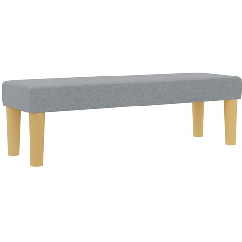  Krevet s opruga kutije Svjetlosiva 200 x 180 cm tkanina Slike