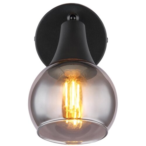 Globo 57904-1 - zidna spot svetiljka glyptar 1xE14/40W/230V crna Slike