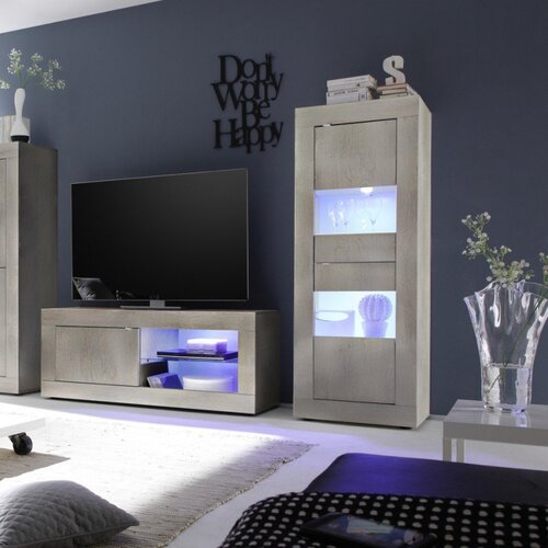 LC Mobili Moderna vitrina za dnevni boravak 61x162 cm BASIC 202915-10 Cijene