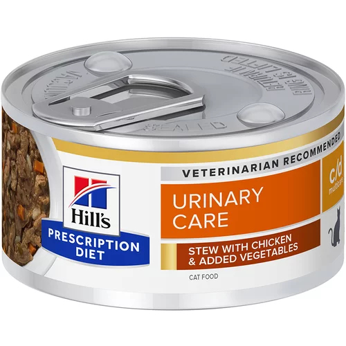 Hill’s Prescription Diet c/d Urinary Care s piletinom i povrćem - 24 x 82 g