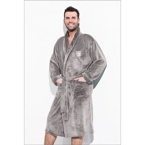 Ll Bathrobe Borys Graphite