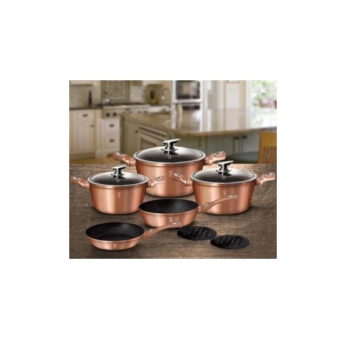 Berlinger Haus Rose Gold set posuđa 10/1 BH-1220N Slike