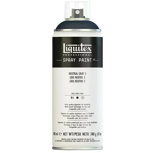 LIQUITEX Professional Sprej u boji (Siva, 400 ml)
