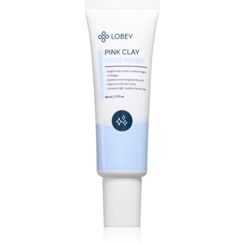 Lobey Pink Clay posvjetljujuća maska za ujednačavanje tena lica 50 ml Cene