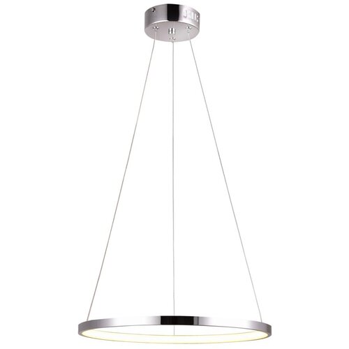 Candellux luster/visilica-lune viseća lampa 30 okrugla 18W led 4000K hrom Slike