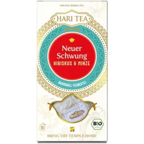 Hari Tea Bio čaj "Neuer Schwung" &ndash; Hibiskus i metvica - 10 vrećica čaja Cijene
