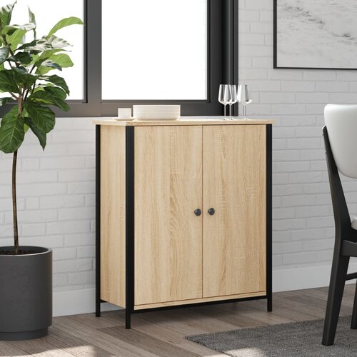  The Living Store Komoda sonoma hrast 70x30x80 cm inženirski les - Komoda, (21444992) Slike
