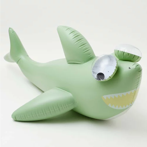 Sunnylife igračka na napuhavanje giant sprinkler shark tribe khaki