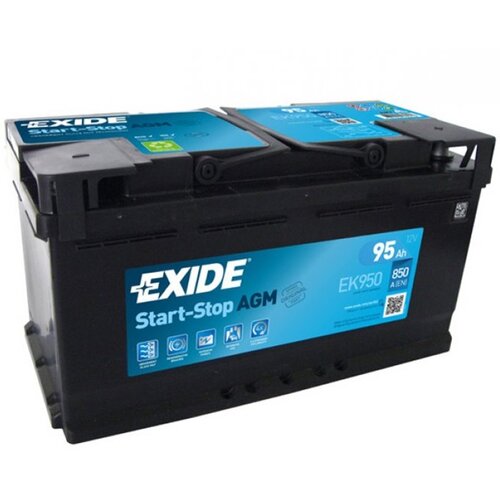 Exide akumulator start-stop agm EK950 12V 95Ah Slike