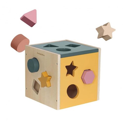Petite&Mars Lesena kocka z oblikami Gravity 12 m+ Cene
