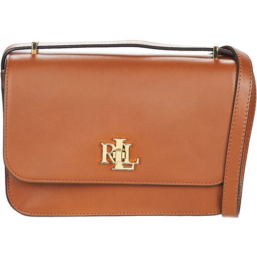 Polo Ralph Lauren SOPHEE 22-SHOULDER BAG-MEDIUM Smeđa Slike