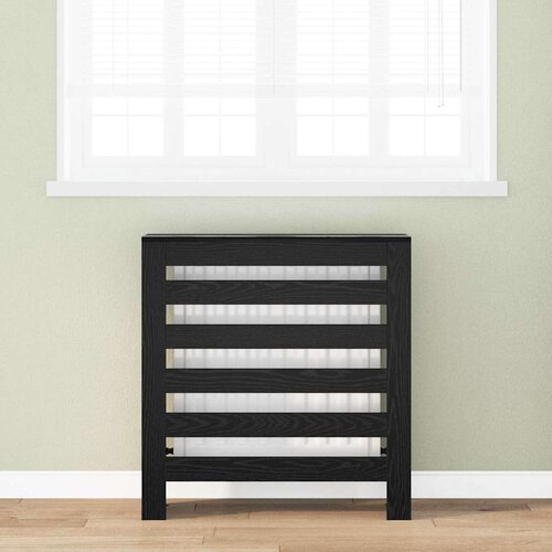  radijatora Crni hrast 78 x 20 x 82 cm Slike
