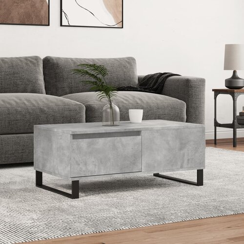  Stolić za kavu boja betona 90x50x36,5 cm konstruirano drvo Cijene