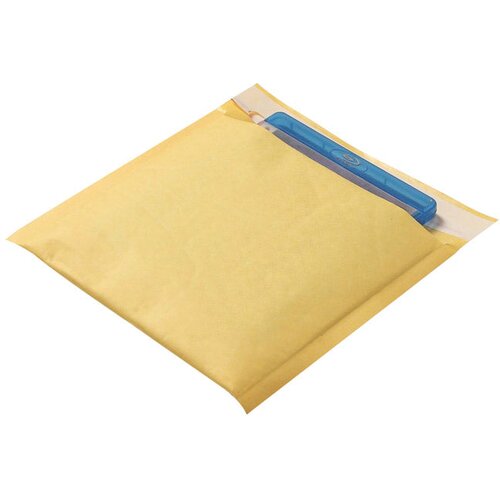  KUVERTE SA ZRAČNIM JASTUKOM ZA CD 20X18/16X18CM &amp;quot;C/D&amp;quot; PK10 FORNAX ŽUTE Slike