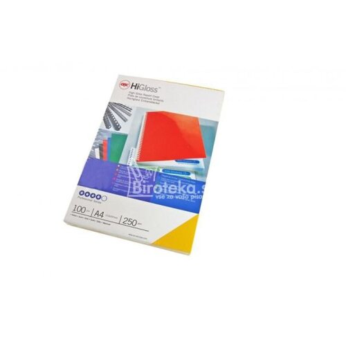  Kartonske platnice GBC A4, bele, 250 g, 100 kosov Cene
