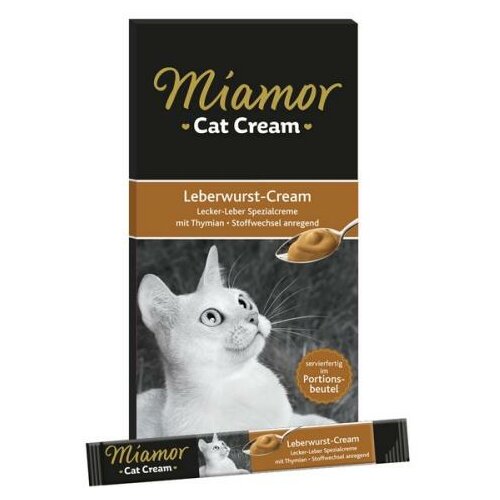 Finnern miamor pasta za mačke - jetrena pašteta 6x15g Slike