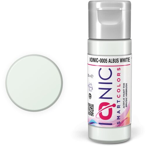 AMMO by MIG Jimenez AMMO Ionic Smart Colors Albus White 20ml | Akrilna Boja za Minijature IONIC-0005 Cene