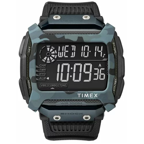 Timex Ročna ura Command TW5M18200 Črna