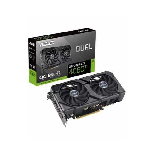  SVGA PCIE ASUS DUAL-RTX4060TI-O8G GDDR6 8GB 128bit Cene