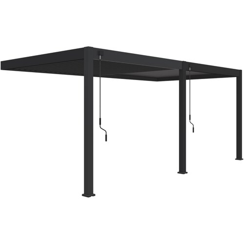 Pergole Bioklimatska pergola INTRO PLUS 6X3m, aluminij &ndash; za pritrditev na steno Cene