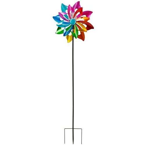 BAUHAUS Solarna svetilka s talno konico WINDSPINNER (LED, Višina: 137 cm) Cene