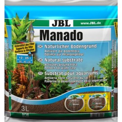 JBL GmbH manado 3L Prirodni Supstrat za Akvarijume Slike